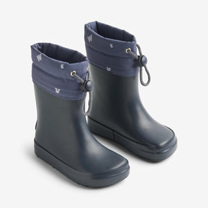 Wheat Thermo-Gummistiefel Zerro - navy