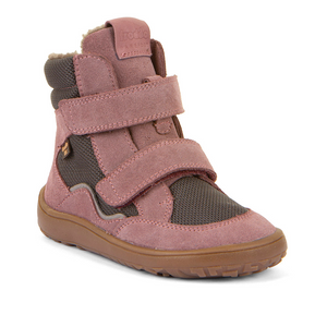 Froddo Barefoot Winterstiefel TEX - grey/pink