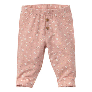 People wear organic Leggings - Gänseblümchen rosa
