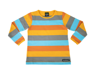 Villervalla Langarmshirt - Multistripe beijing
