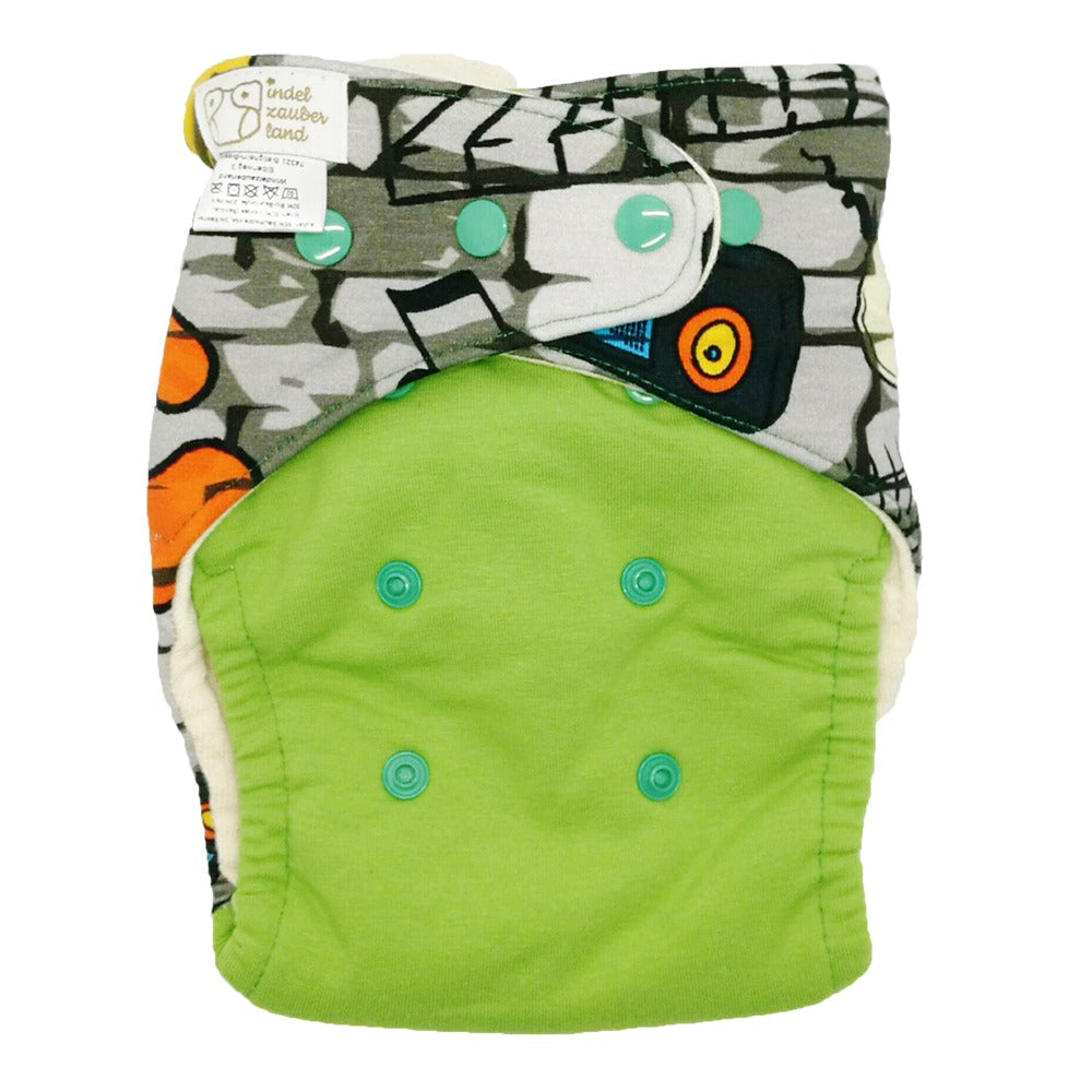 Windelzauberland Höschenwindel I love Music grün - Mein Kuschelkind
