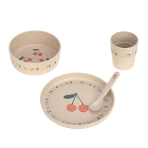 Lässig Kindergeschirr Set - Happy Fruits, Kirsche