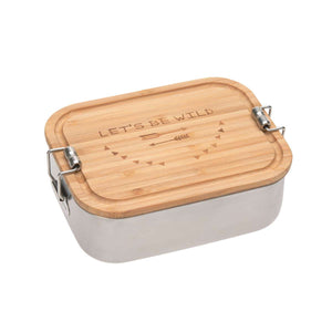 Lässig Kinder Brotdose Edelstahl - Lunchbox, Adventure