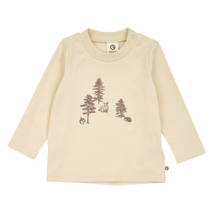 Müsli Baby Langarmshirt - forest