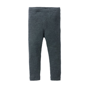 People wear organic Wolle/Seide Leggings GOTS - anthrazit
