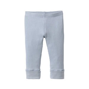 People wear organic Ripp Leggings - blaugrau