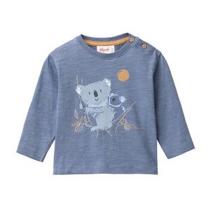 People wear organic Langarm-Shirt - ocean Single Print Koala Family