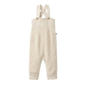 People wear organic Strick-Latzhose GOTS - beige