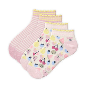 People wear organic 2-er Pack Sneakersocken GOTS - bunt mix
