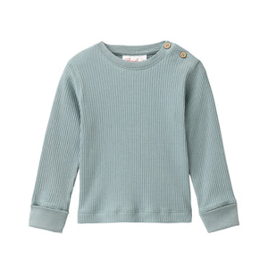 People wear organic Ripp Langarmshirt - balsamgrün