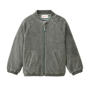 People wear organic Sweat-Jacke GOTS - eukalyptus