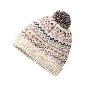 People wear organic Strick-Mütze - kitt gemustert