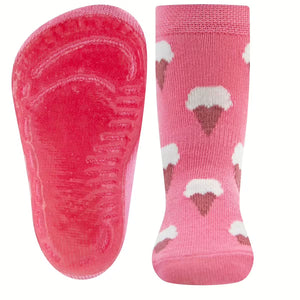 Ewers Stoppersocken Softstep ohne Plüsch - Eis