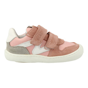 Develab Soft Sneaker Velcro - pink suede