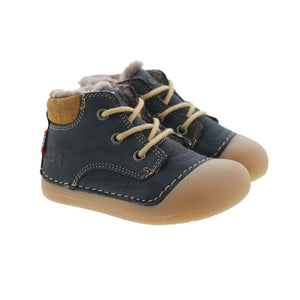 Koel Ava Leather Wool - blue