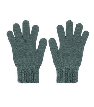 Maximo Strick Fingerhandschuhe Merino - dark forest