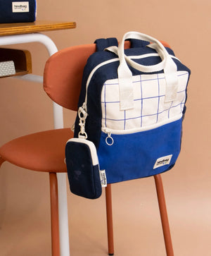 Hindbag Kinderrucksack Arthur - Tricolor Karo