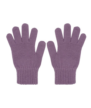 Maximo Strick Fingerhandschuhe Merino - rauchlila