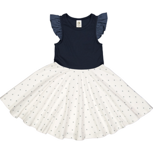 Müsli Kleid kurzarm - daisy