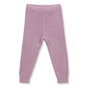 Sense Organics Strickleggings Yuma - mauve