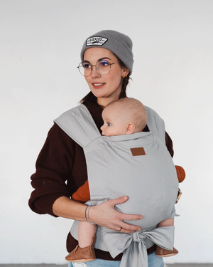 Qookie Carrier Evo - Half Buckle - Grey