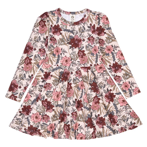 Müsli Drehkleid - Bliss Nightingale/ Root/ Nostalgia rose