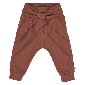 Müsli Cozy me bow pants baby - root