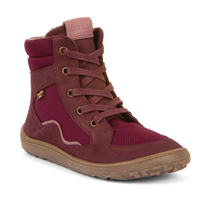 Froddo Barefoot Winterstiefel TEX Grow - bordeaux
