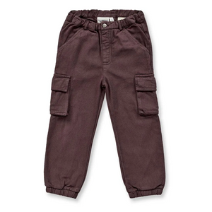 Sense Organics gefütterte Twillhose Tim - dunkelbraun