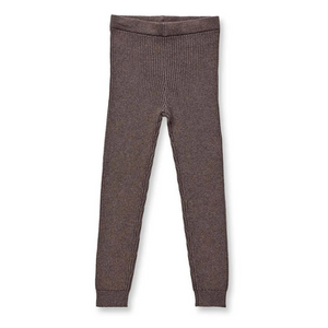 Sense Organics Strickleggings Yuma - braun melange