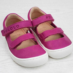 Pololo Barfuß Sandale Mare - Leder pink