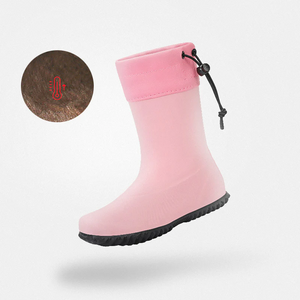 Saguaro Kinder Gummistiefel gefüttert Brisk I - pink