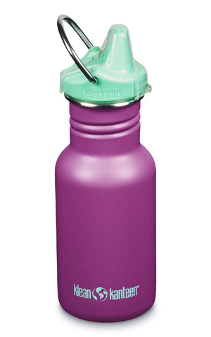 Klean Kanteen Edelstahl Kid Classic 355ml Sippy Cap - Sparkling Grape