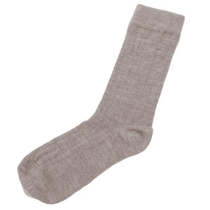 Joha Woll Ripp Socken - grey meliert