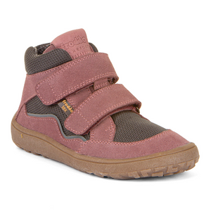 Froddo Barefoot Ankle Boot TEX autumn - grey/pink