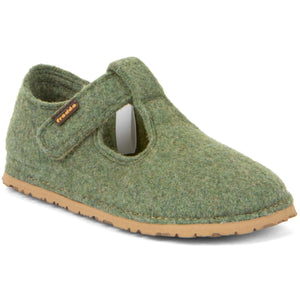 Froddo Wooly Slippers Hausschuhe - green