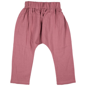 Pigeon Organics Baggy Pants (Musselin) - pink