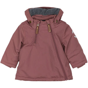 Mikk-Line Baby Winterjacke - rose brown