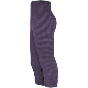 Maximo Strick Leggings Merino - aubergine