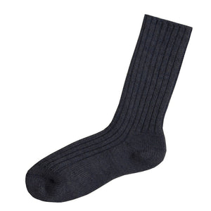 Joha Woll Socken dick - denim