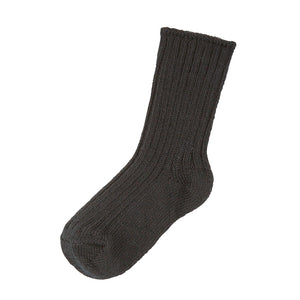 Joha Woll Socken dick - schwarz