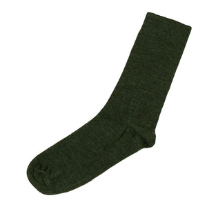 Joha Woll Socken - grün meliert