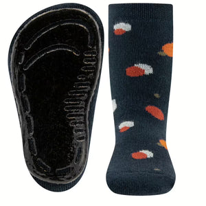 Ewers Stoppersocken Softstep - Punkte navy