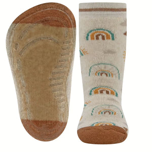 Ewers Stoppersocken Softstep - Regenbogen beige