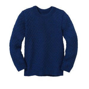 Disana Aran-Pullover - marine