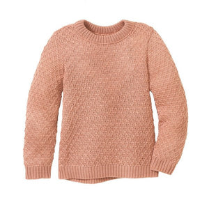 Disana Aran-Pullover - rose