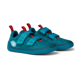 Affenzahn Barfußschuh Knit Klett - Hai