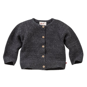 People wear organic Strick-Jacke - anthrazit