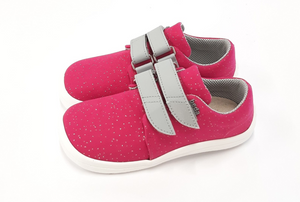 Beda Sneaker Textil Klett - PINK SHINE