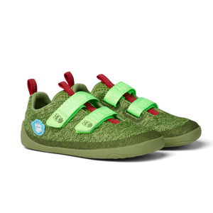 Affenzahn Barfußschuh Knit Klett - Drache